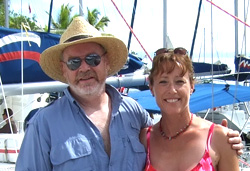 Two happy sailors